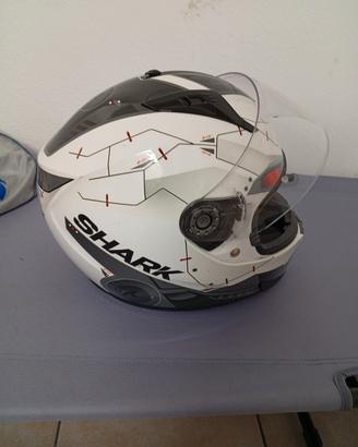 Casco Moto Shark skwal - Taglia M - con visierini 