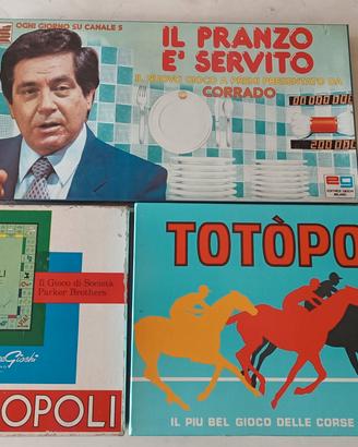 Giochi da tavolo Vintage Anni 70