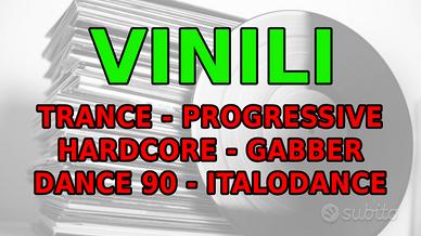 Vinili mix Trance, Progressive, Hardcore, 90 ..
