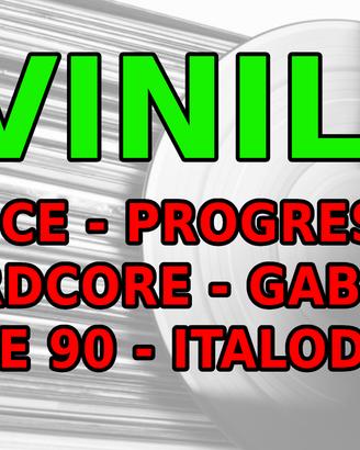 Vinili mix Trance, Progressive, Hardcore, 90 ..