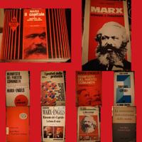 Lotto 10 Libri di e su Karl Marx Friedrich Engels