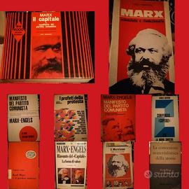 Lotto 10 Libri di e su Karl Marx Friedrich Engels