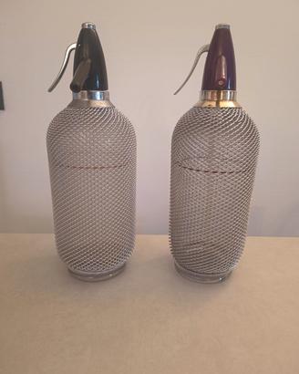 2 seltz vetro con rete '70