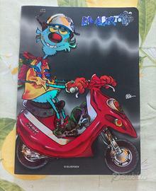 Quaderno Lupo Alberto vintage anni 90