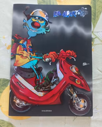 Quaderno Lupo Alberto vintage anni 90