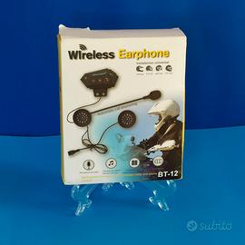 Auricolare Bluetooth per casco da moto