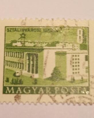 FilatelicFrancobolli Magyar Poste 1951 Serie città