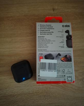 cuffiette bluetooth SBS 