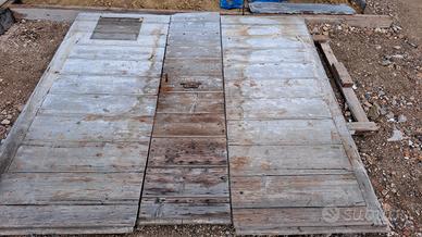 porta in legno garage