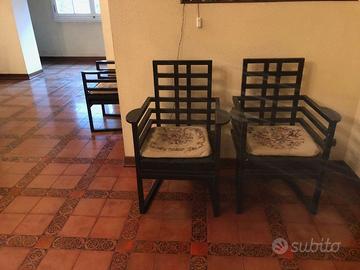 6 poltroncine Josef Hoffman