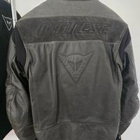 giacca moto in pelle Dainese