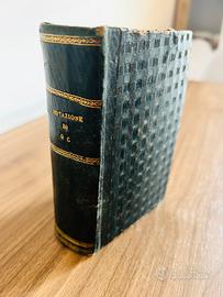 L’imitazione di Gesu’ Cristo di T. Da Kempis