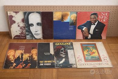 Lotto 9 LP vinile – Italiani e internazionali