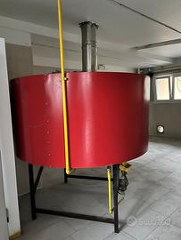 Forno pizze  cm 125 interno