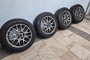 4 cerchi con gomme 205/60/16