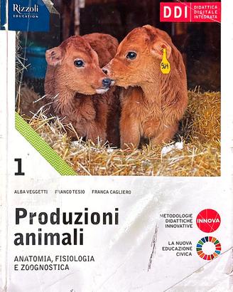 Libro Produzioni animali 1 ISBN:9788852902765