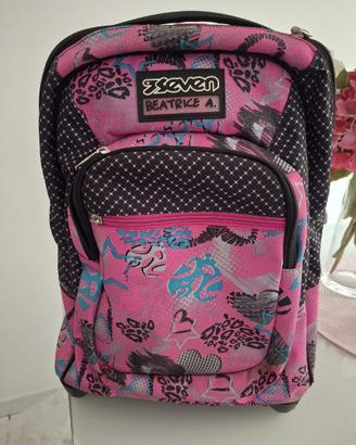 Zaino scuola Seven con rotelle