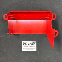 Carter laterale convogliatore aria fiat 500 rosso