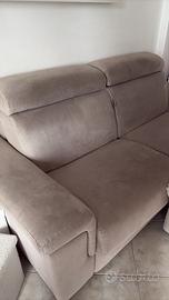 Divano letto poltrone sofa + pouf contenitore