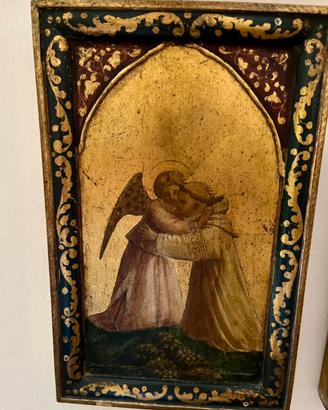 Dipinto su legno. Copia dal Beato angelico
