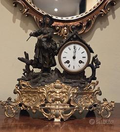 Orologio antico da camino stile francese parigina