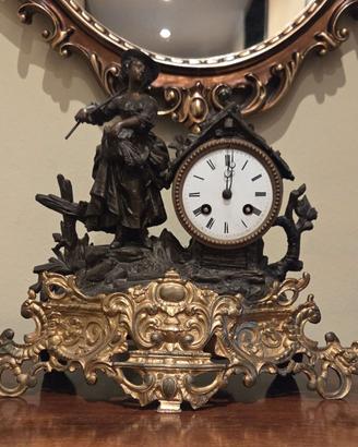 Orologio antico da camino stile francese parigina
