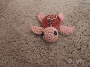 Portachiavi tartaruga uncinetto