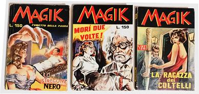 Magik sequenza 1, 2 e 3 - neri 1965 Originali