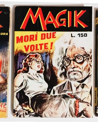 Magik sequenza 1, 2 e 3 - neri 1965 Originali