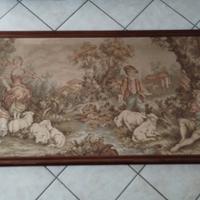 Vintage Quadro in Tessuto - Arazzo