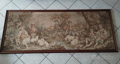 Vintage Quadro in Tessuto - Arazzo