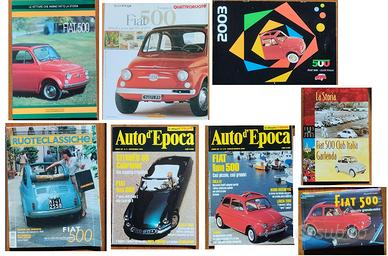 FIAT 500 epoca: libri e riviste per collezionisti