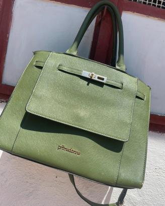 Prima donna  borsa verde militare