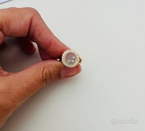 Chopard UNICOAnello cristallo, oro e diamanti
