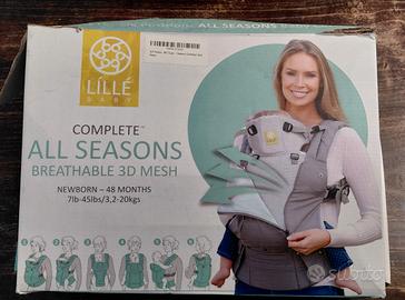 Marsupio Portabimbi Líllé Baby 6 in 1, All Seasons