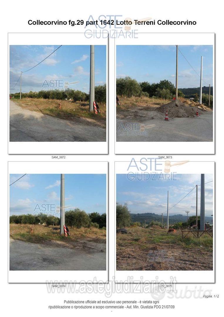 Terreno Agricolo Collecorvino [A4357413] - Vista 2