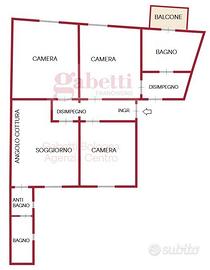 Via DE CHIARI - BOLOGNA - QUADRILOCALE