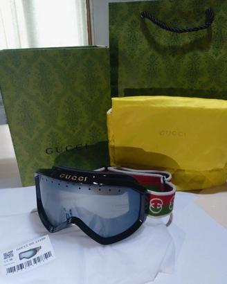 Maschera da sci Gucci originale – Nero 