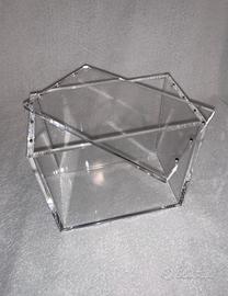 Teca Booster Box in Acrilico Magnetico trasparente