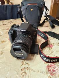 Canon IOS 1300D con KIT obiettivo 18-55 +SDHC prof