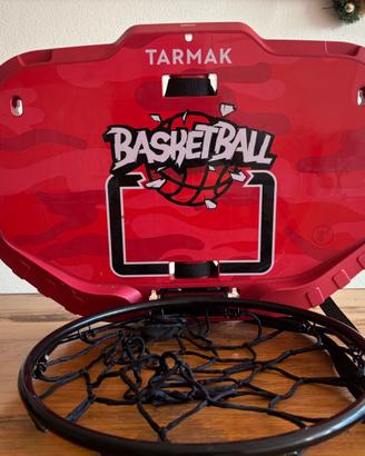 Canestro tarmak e palla basket