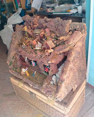Presepe in sughero 