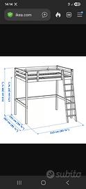 Letto a soppalco Ikea, Stora