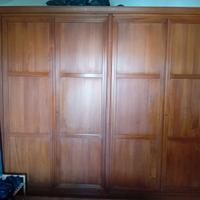 Armadio 4 ante in noce