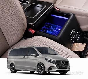 Bracciolo consolle Mercedes Classe V W447 con LED,