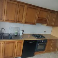 Cucina ciliegio, forno, microonde, lavastoviglie