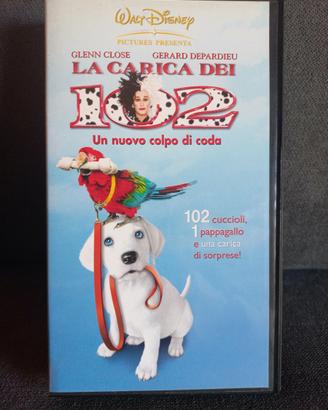 Disney vhs, La carica dei 102 con custodia 2001