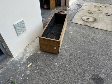fioriere in legno