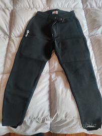 sci pantaloni donna neri elastici