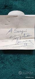 Autografo Daniele Massaro con dedica